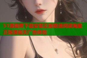 51漫画黄下载安装正版极速阅读海量正版漫画无广告体验