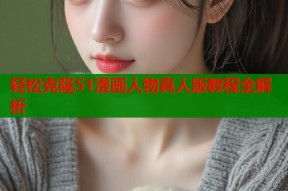 轻松克隆51漫画人物真人版教程全解析